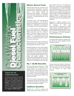 Magellan X1 Cold Weather Diesel Brochure