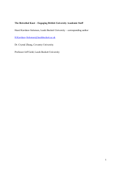 - Leeds Beckett Repository