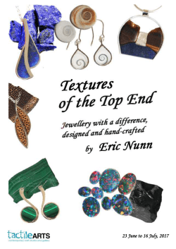 fully-illustrated colour catalogue - Silver and Stone Jewellery, hand