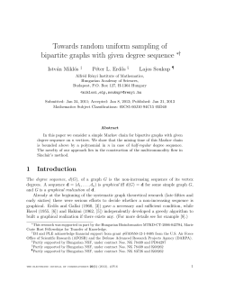 Towards random uniform sampling of bipartite graphs with given