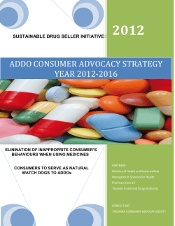 addo consumer advocacy strategy