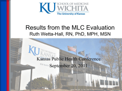 Eight Kansas Groups Form Research Network