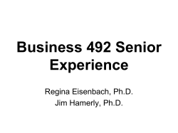 For next week&hellip;