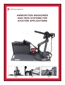 ammunition magazines and feed systems for aviation