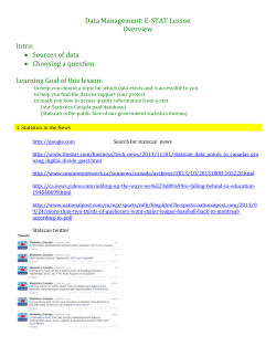 Data Management: E