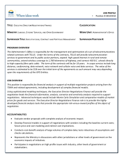 Supervisor Title - BC Public Service