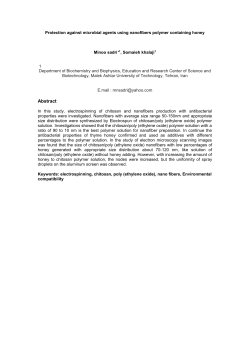 Protection against microbial agents using nanoscale polymer fibers
