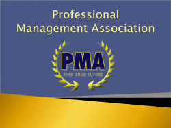 Profesional Management Association