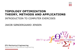 topology optimization theory, methods and applications