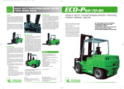 ECO-P60&bull;70&bull;85