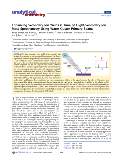 Enhancing Secondary Ion Yields in Time of