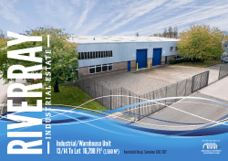 Industrial/Warehouse Unit 13/14 To Let 16798 Ft2