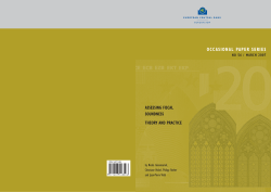 Assigning fiscal soundness: theory and practice