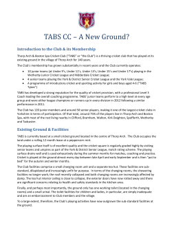 TANDP EVIDENCE - Carter Jonas Presentation TABS 160113