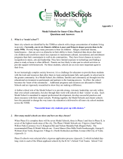 Appendix 1 - Toronto District School Board