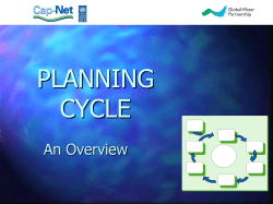 iwrm planning - WaterWiki.net