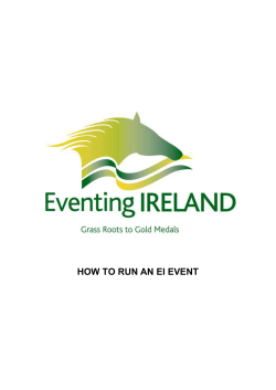 Information for Landowners and New Events