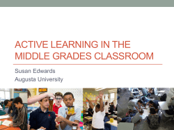 Increasing Student Engagement through Active Learning