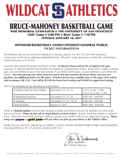 bruce-mahoney basketball game - St. Ignatius College Preparatory