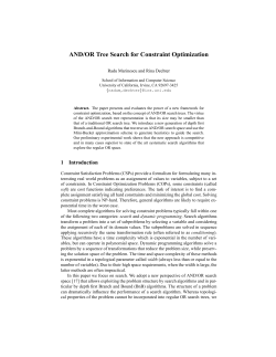 AND/OR Tree Search for Constraint Optimization