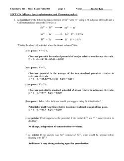 CHEMISTRY 110