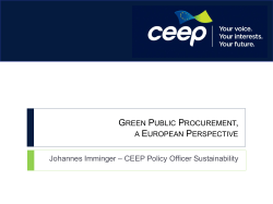 CEEP * Serving the public 3 April 2014