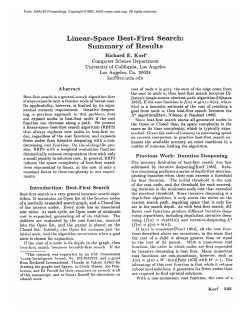 1992-Linear-Space Best-First Search