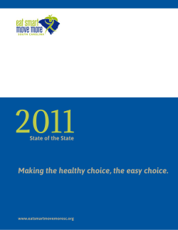 Making the healthy choice, the easy choice.