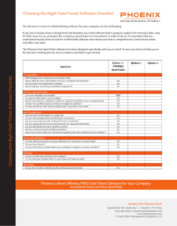 Choosing the Right Field Ticket Software Checklist2