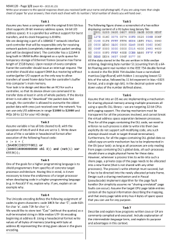 Task 1 Assume you have a computer with the original 8