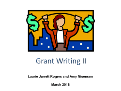 Grant Writing II - Nonprofit Learning Point