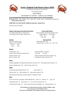 Ernie`s Original Crab House (since 1943)