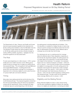 Proposed Regulations Issued on 90