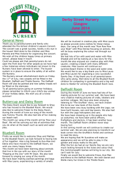 Daffodil Room - Derby Street Nursery