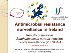 EARSS in Ireland, 2007