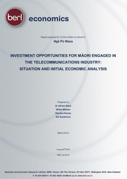 Situation and Economic Analysis Report