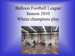 File - Balloon Football League