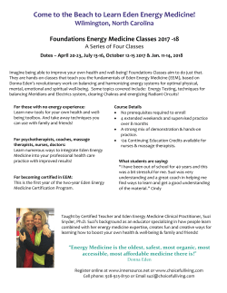 Foundations 2017-18 Flyer