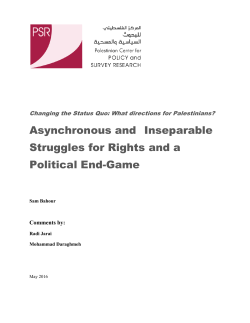 Asynchronous and Inseparable Struggles for Rights and a Political