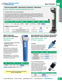 No more nasty chemicals Use with E-Pure&trade; and B - Cole