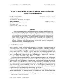 A New General Method to Generate Random Modal Formulae for