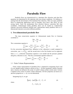 Parabolic Flow