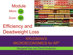 Module The Study of Economics