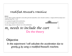 Modified atwood`s Simple Version