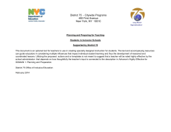 Lesson Plan - New York City Department of Education
