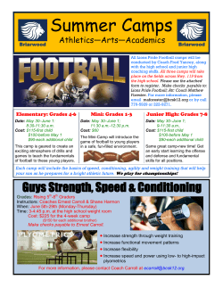 Summer Camps - Briarwood Christian School