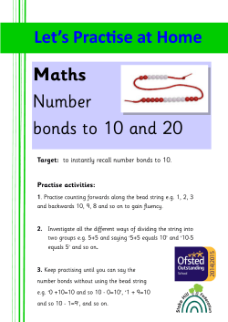 Let`s Practise at Home Maths Number bonds to 10 and 20