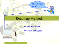 Motion Planning - Roadmaps