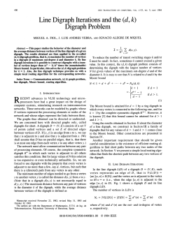 Digraph Problem - IEEE Computer Society