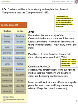 1. Compromises Student Handout